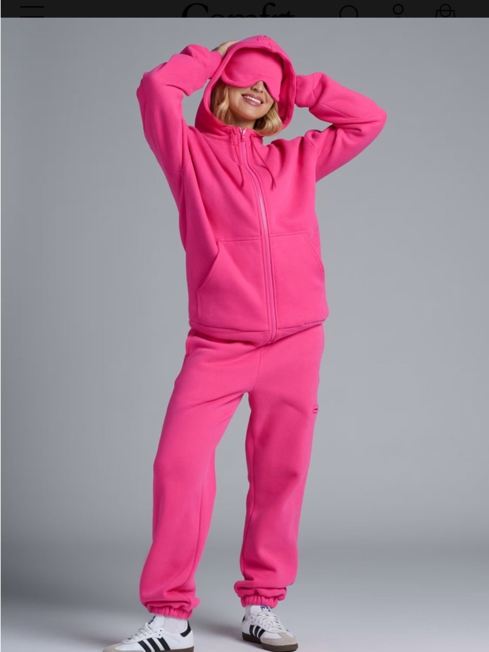 Comfrt Hot Pink Airplane Mode Set - Picture 6 of 7